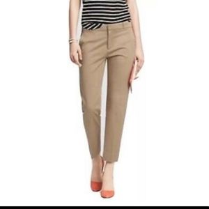 Banana Republic The Avalon Pant, khaki size 10